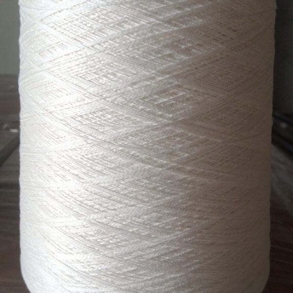 Singed & Mercerized & Bleached cotton yarn